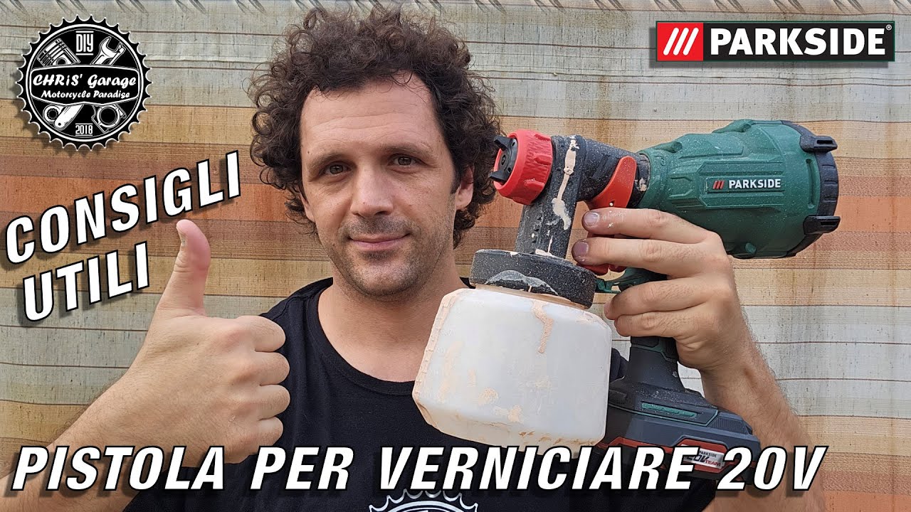 PARKSIDE Pistola per verniciare 20V. Recensione e consigli utili