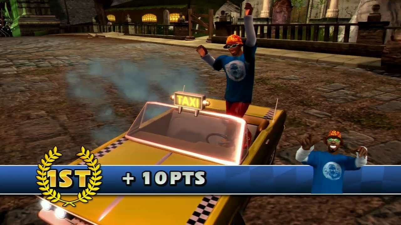 Sonic & Sega All-Stars Racing (PS3) B.D. Joe Racing In Graffiti Cup (Expert)