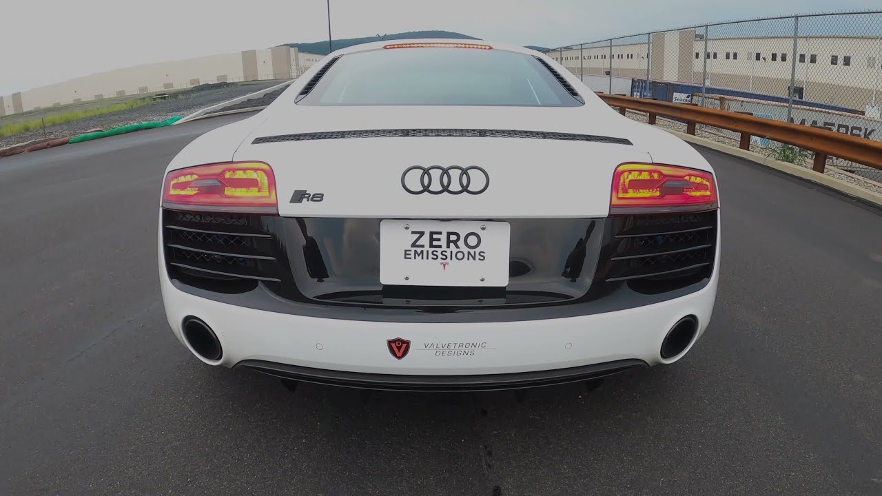 Audi R8 V10 Valvetronic Designs Full Exhaust