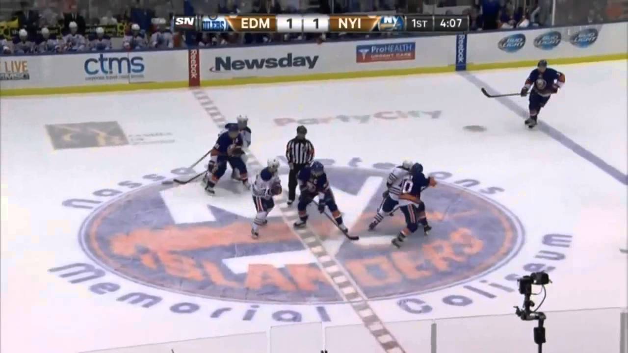 Taylor Hall Scores Two Goals in 8 seconds  - October 17th, 2013