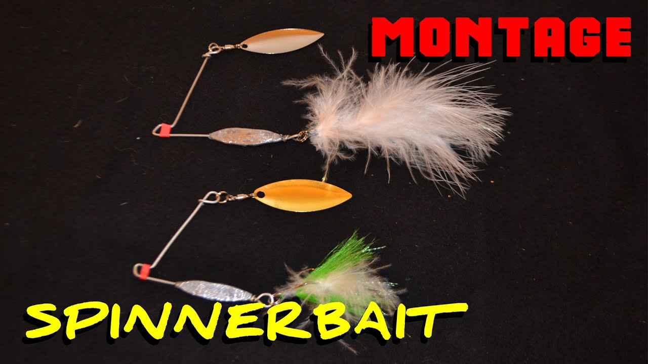 [TUTO PÊCHE] FABRICATION D'UN SPINNER BAIT EN QUELQUES COUPS DE PINCE