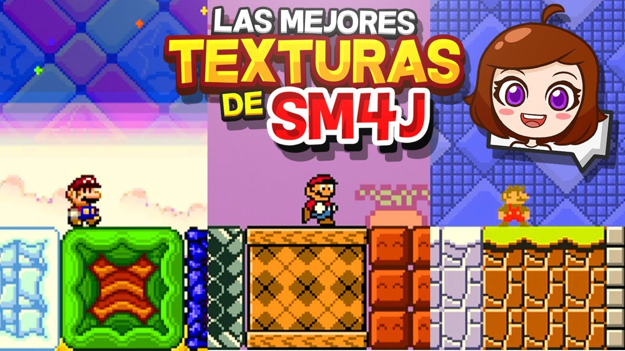 ⭐LAS MEJORES TEXTURAS DE SM4J EN 2021!! ❤️  | SUPER MARIO 4 JUGADORES [LEGACY]