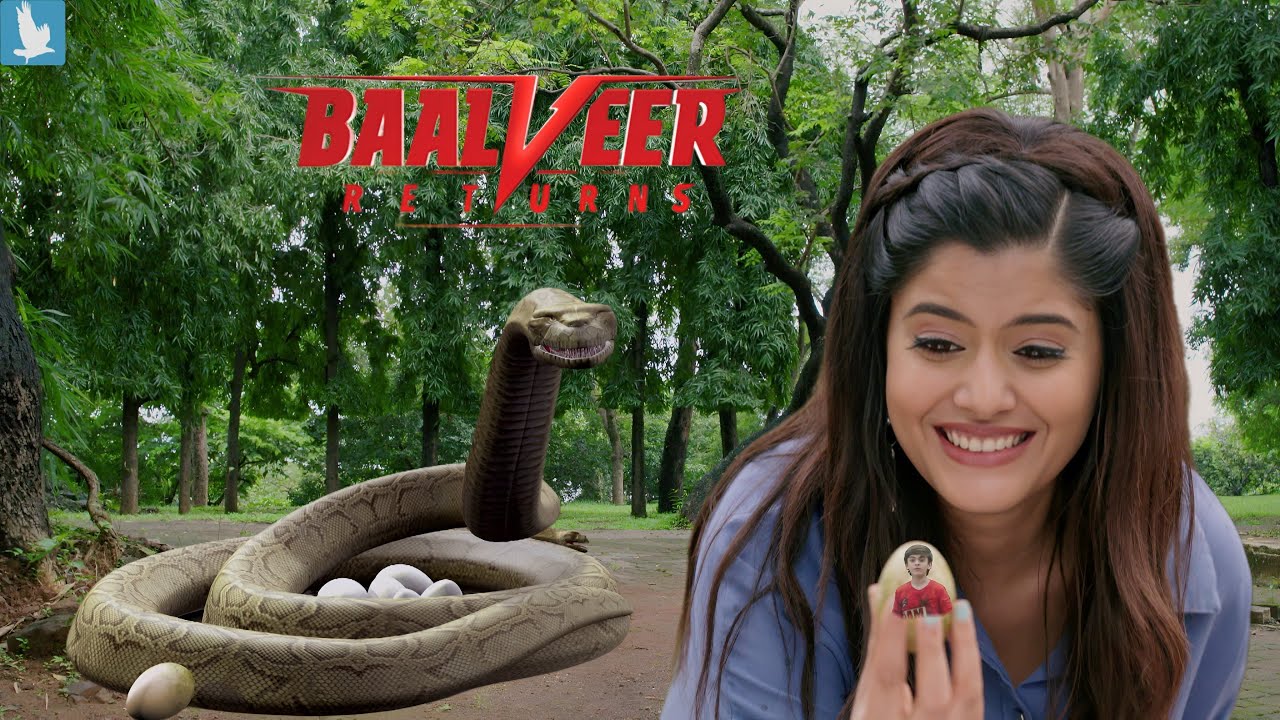 अनन्या ने जान पर खेल कर बचाई साप से अंडे में  फ़से अपने भाई विवान की जान || Baalveer Returns