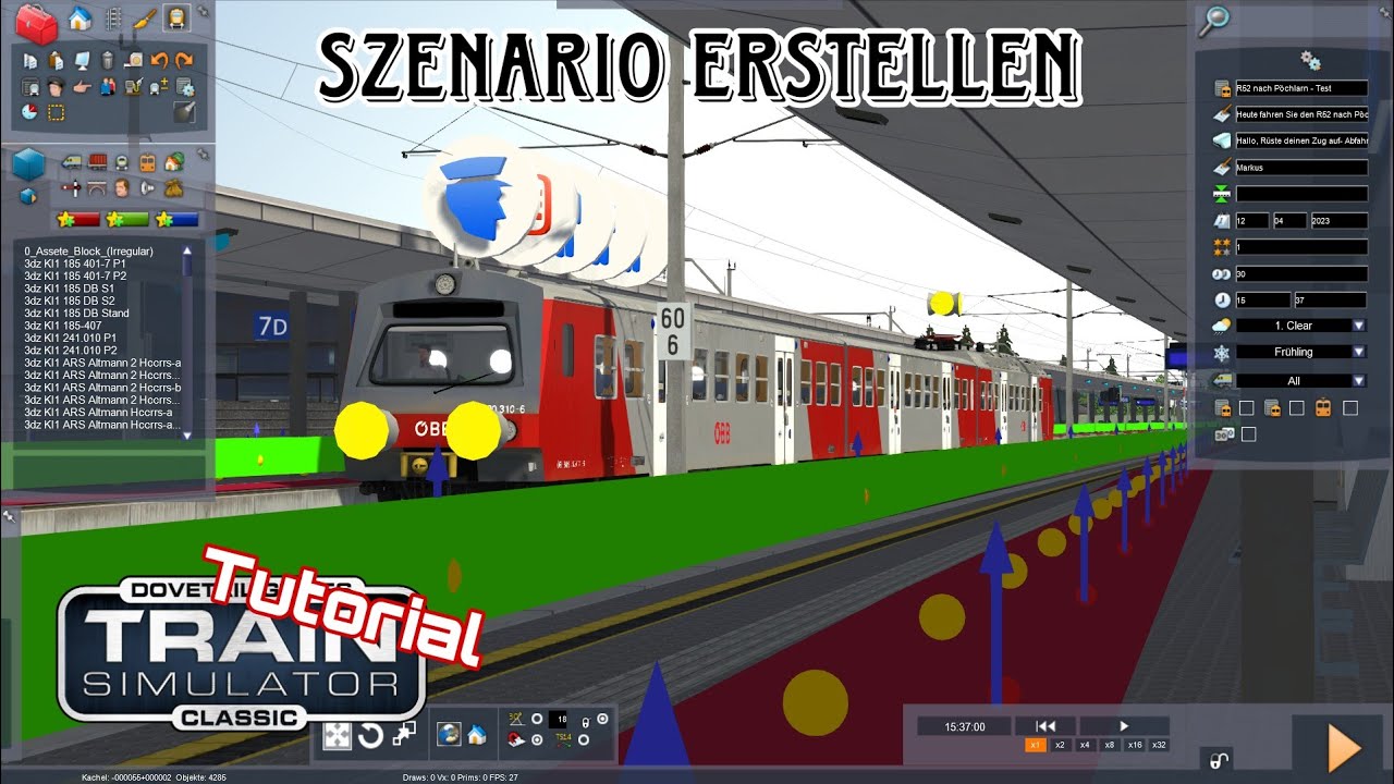 Train Simulator Classic Tutorial #11 / So baue ich ein Szenario