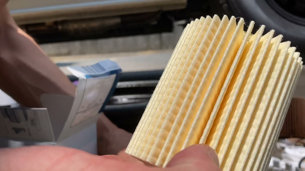 ガソリンハイエース　オイルフィルター交換