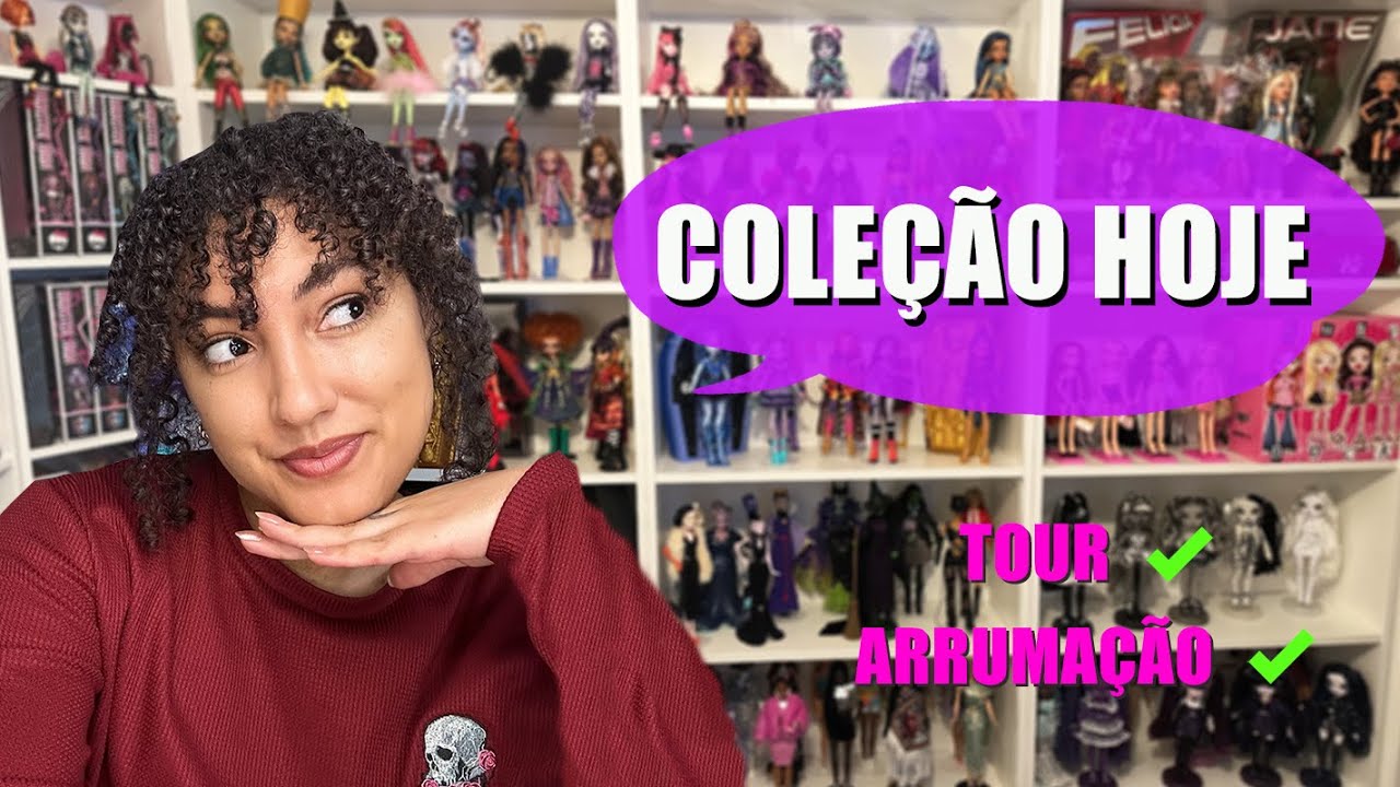 Tour Renovado 2025: Como está minha coleção de bonecas Monster High, Barbie, Bratz e mais!