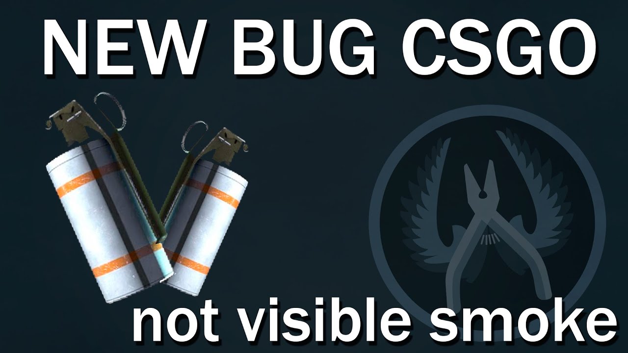 [FIXED] BUG CSGO [not visible smoke]