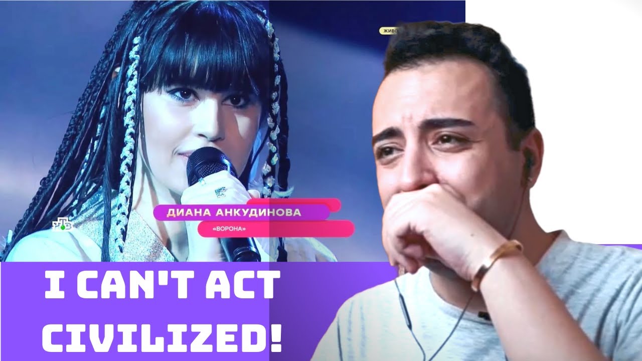 ДИАНА АНКУДИНОВА - ВОРОНА | ШОУМАСКГООН | Diana Ankudinova - Crow | Reaction