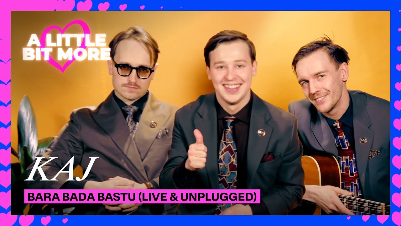 KAJ - Bara Bada Bastu (Live & Unplugged) | Sweden 🇸🇪 | #EurovisionALBM