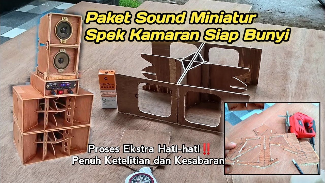 Baru ini asli Miniatur‼️Paket 350k Siap Bunyi 🔥