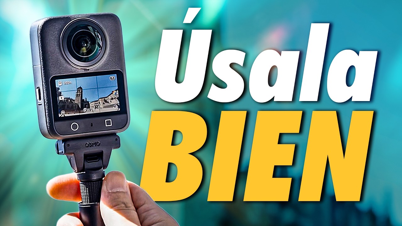 ❌ GUÍA para PRINCIPIANTES 🤯 DJI Osmo360 nivel PRO!