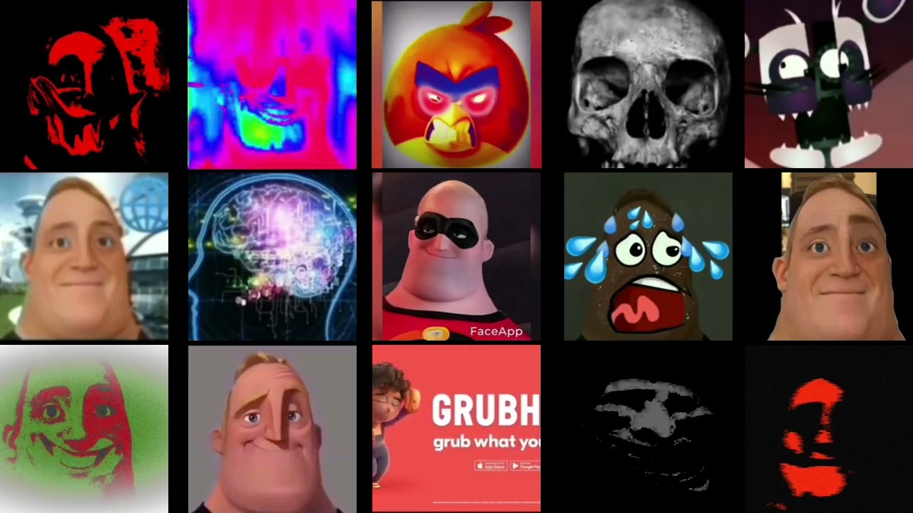 Mr. Incredible becoming everything All stars