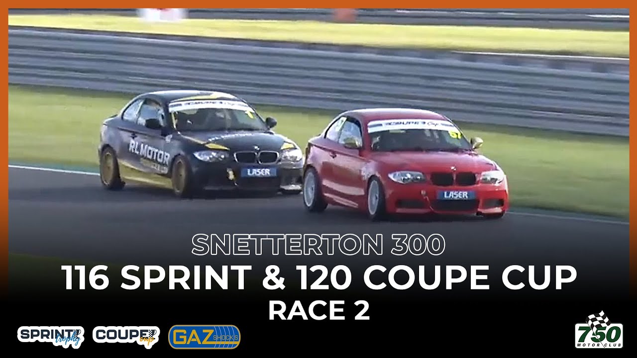 116 Sprint & 120 Coupe Cup - Snetterton 300 2023 - Race 2