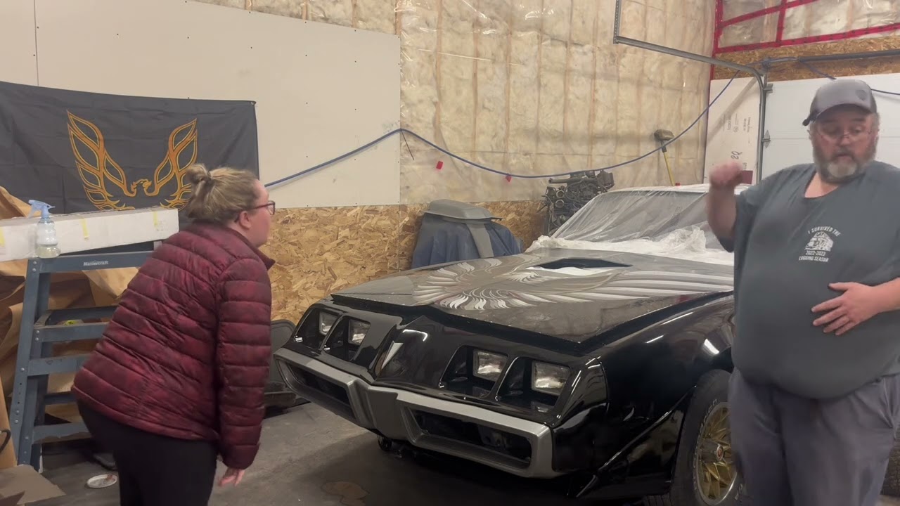 1980 Trans Am finally gets the 1979 10th anniversary Trans Am hood bird installed 