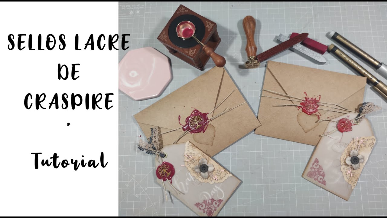 SELLOS LACRE DE CRASPIRE - HAUL + TUTORIAL