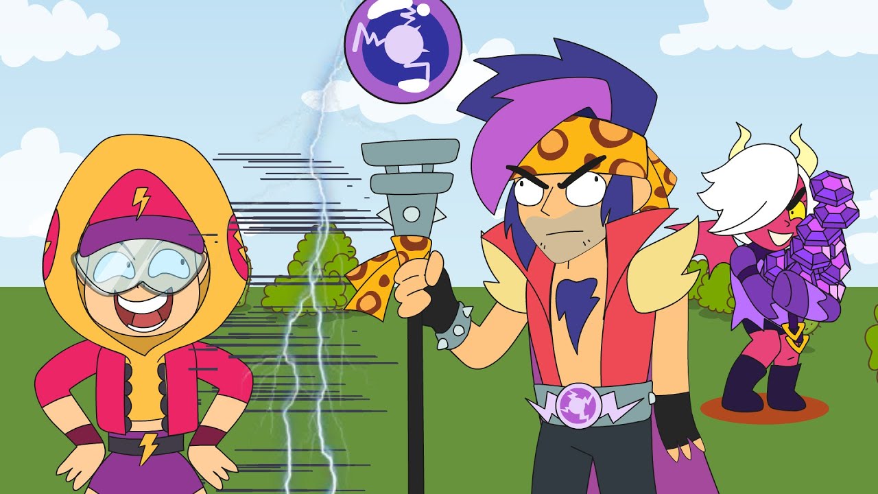 Brawl Stars Animation ZIGGY in GEM GRAB
