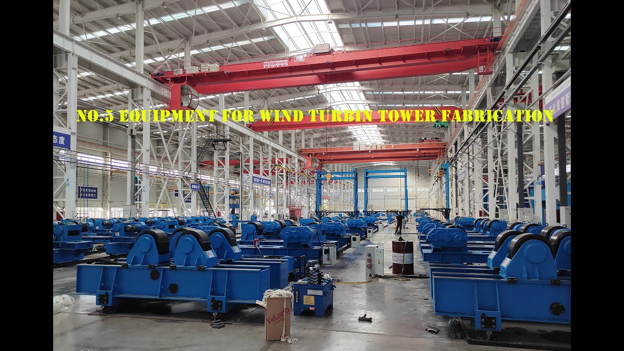 NO 5 Wind Tower manufactturing process