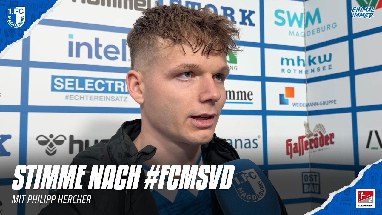 &bdquo;Wir h&auml;tten mehr verdient gehabt.&ldquo; | Philipp Hercher nach #FCMSVD