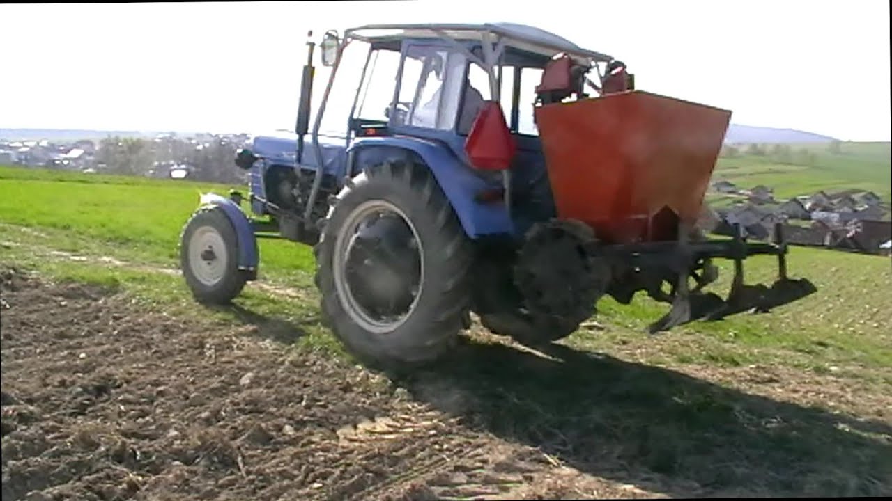 Zetor 3011 Sadenie zemiakov 2016