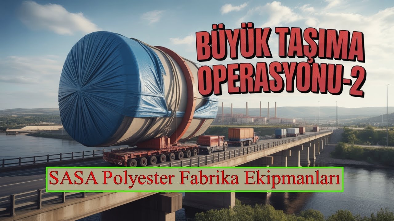 Büyük Taşıma Operasyonu! Devasa ve Ağır Yükler-2 | SASA Polyester Fabrikası