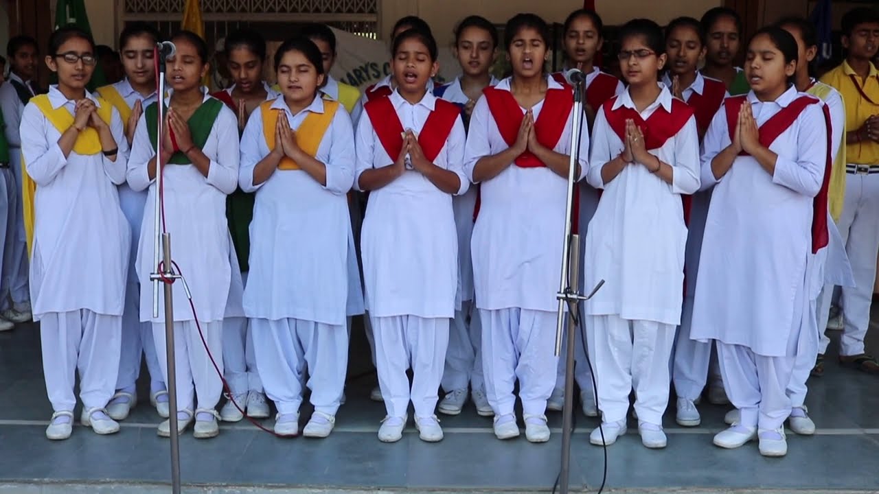 We shall overcome | We shall overcome someday | Prayer | Saint Mary | Convent School | Smailpur