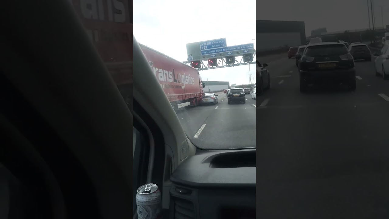 M6 accident again