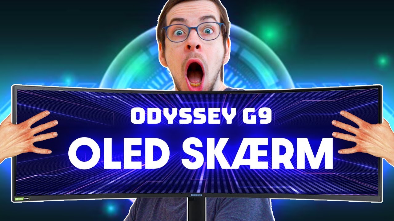 MIN NYE K&AElig;MPE SK&AElig;RM UPGRADE | Samsung G9 OLED