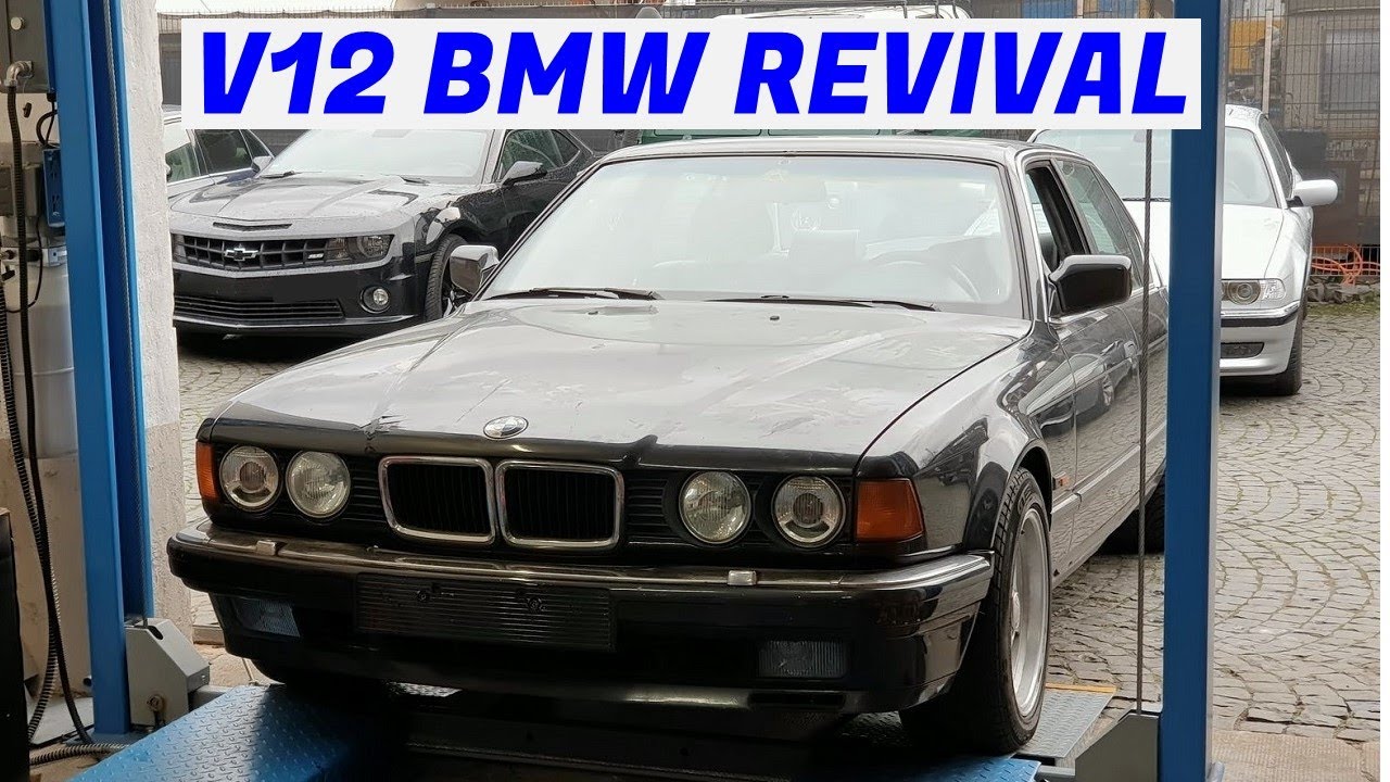Первый запуск за 5 лет — V12 BMW E32 750iL — Проект Карлсруэ: Часть 3