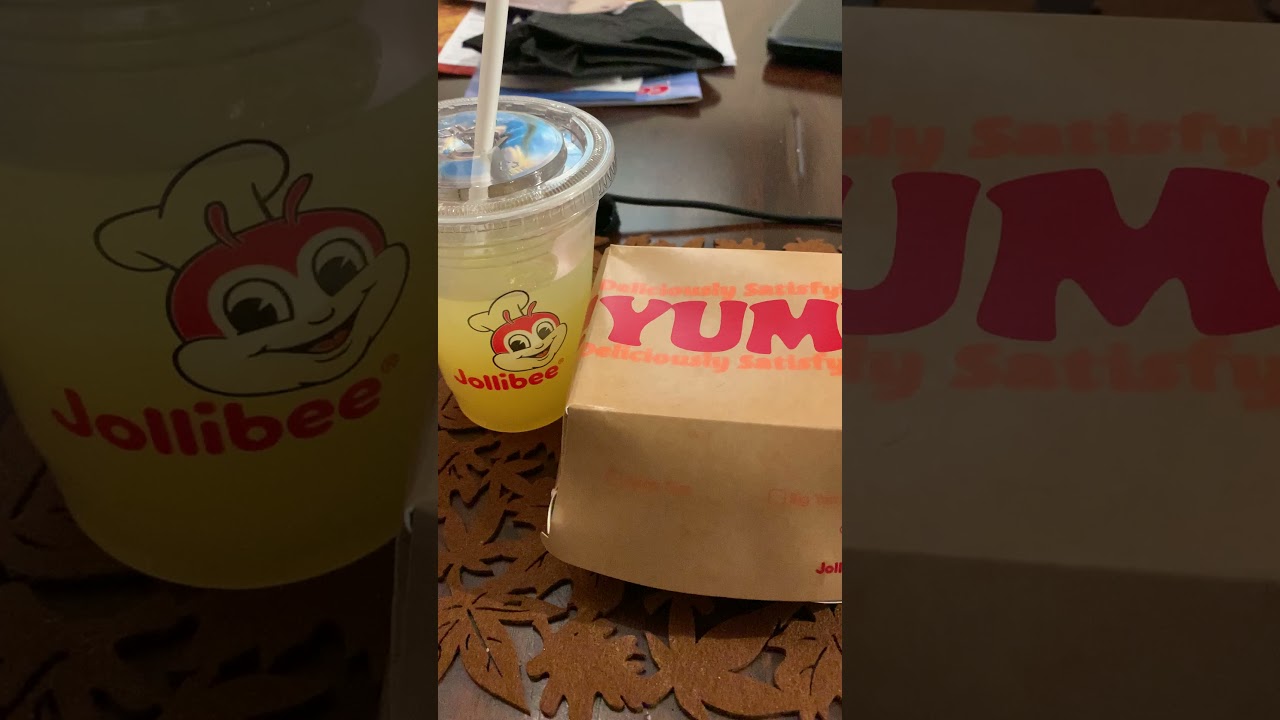 JOLLIBEE /AMAZING ALOHA BURGER /ONLY IN JOLLIBEE KINGS WAY MALL / Gabby & mommy 