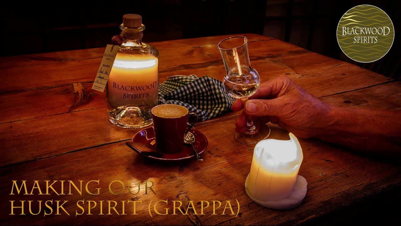 Making our husk spirit (grappa)