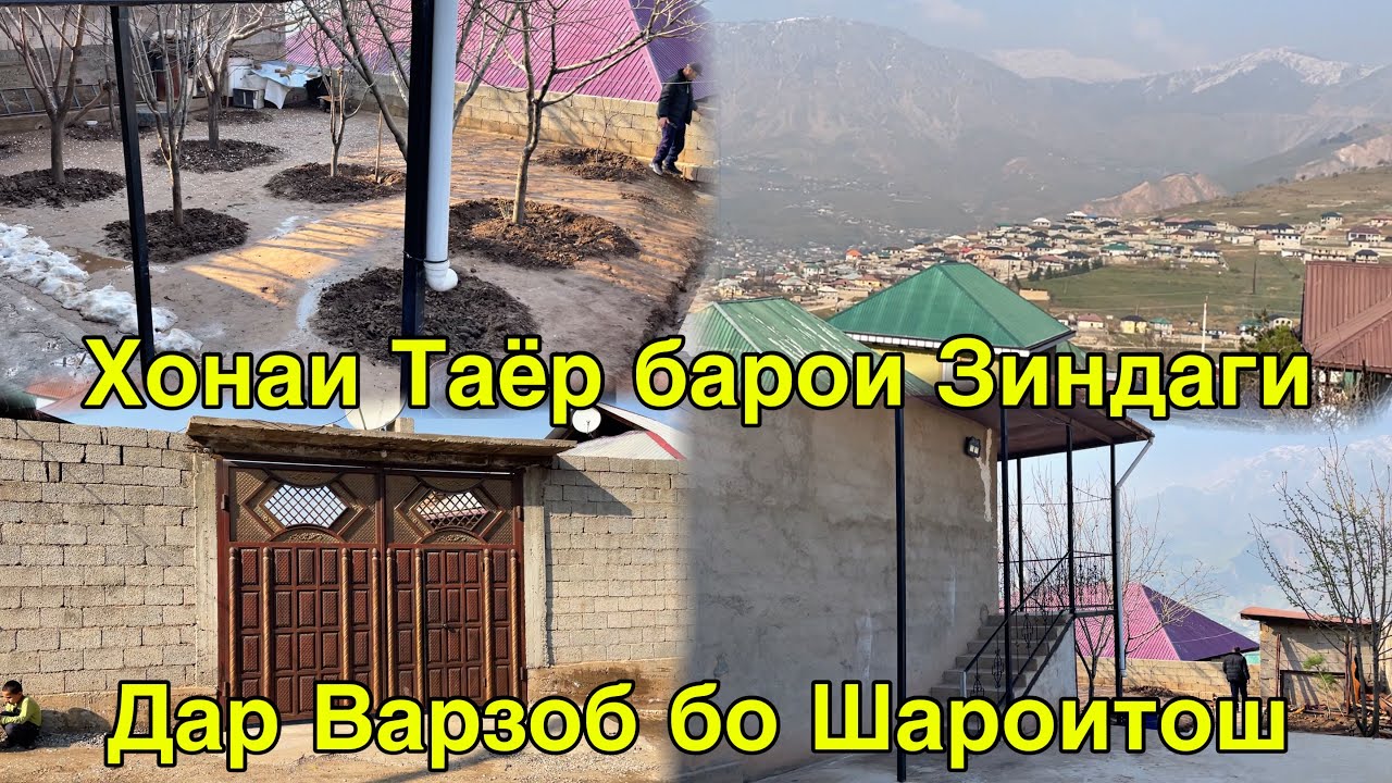 ХОНАИ ФУРУШИ ДАР БЕҲТАРИН ҶОИ ВАРЗОБ СЕ ДАР ХОНА ПАДВАЛ ВА ҒАЙРАҲО 16 марта 2026 г.