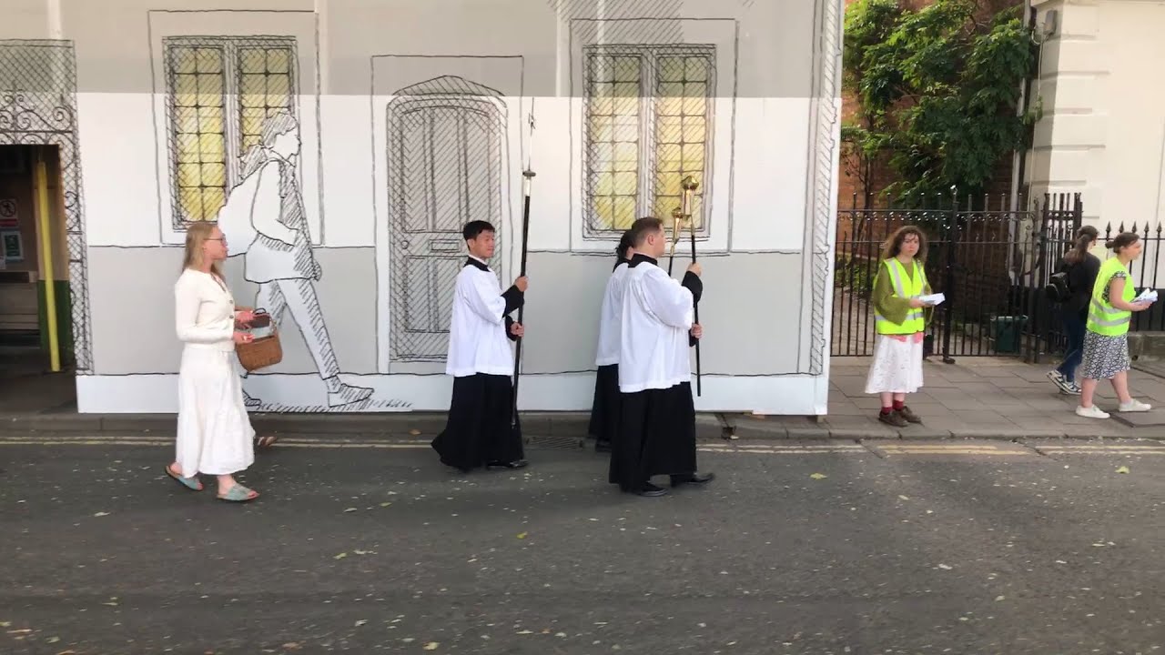Corpus Christi Procession from Pusey House to St. Barnabas, Oxford, June 19th 2025