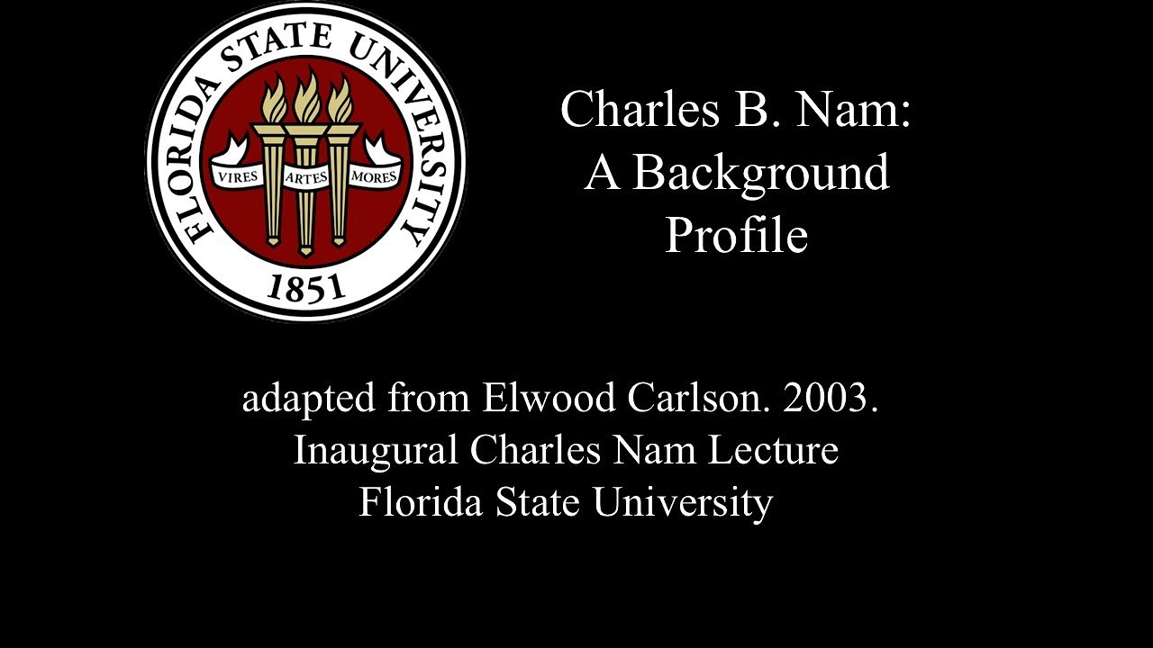 Life and Career of Charles B. Nam