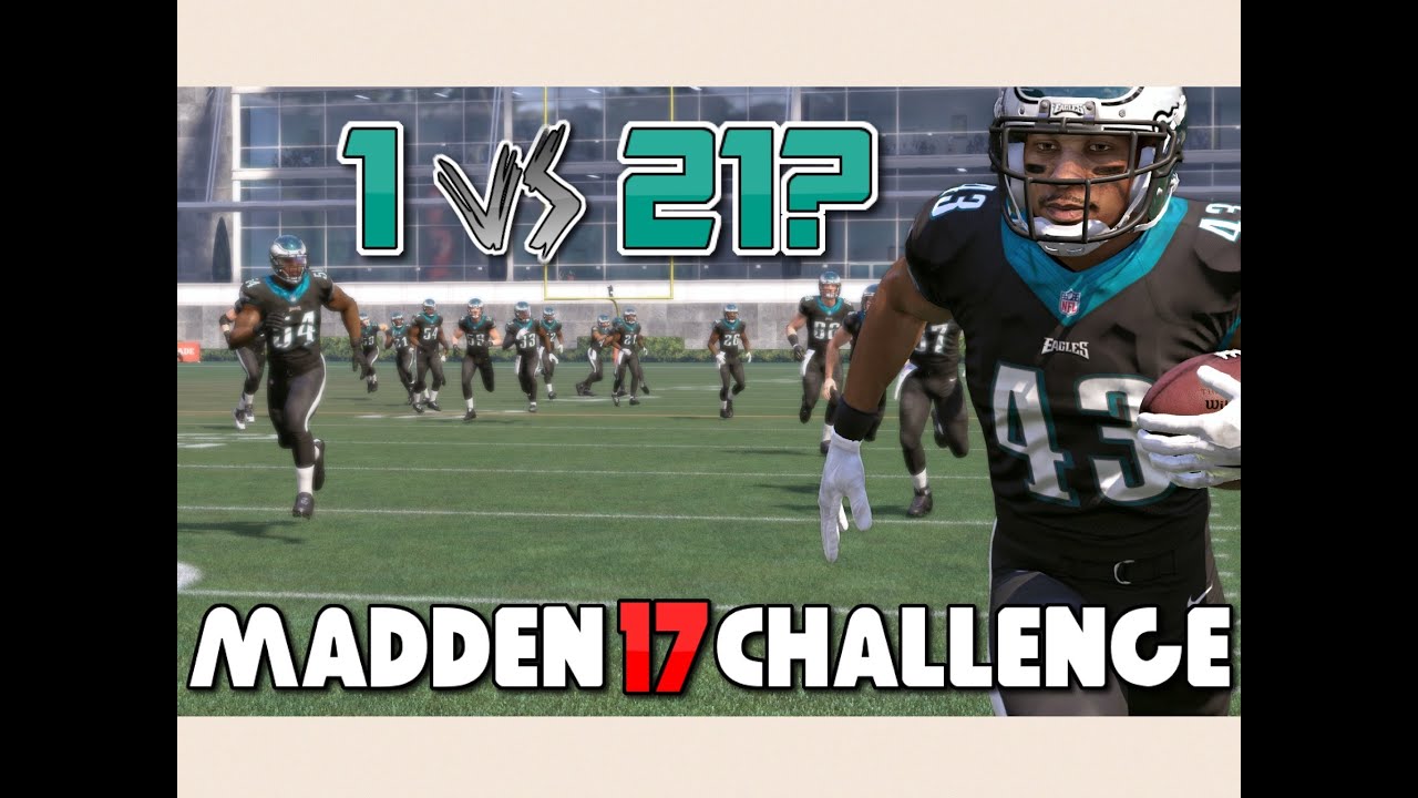 THE HARDEST KICK RETURN CHALLENGE OF ALL TIME... Madden 17 Challenge