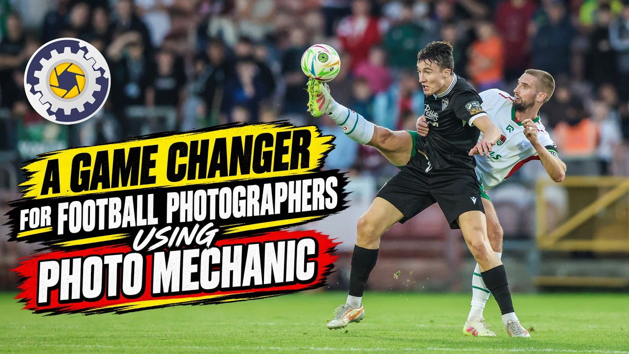 Находка для футбольных фотографов, использующих Photo Mechanic