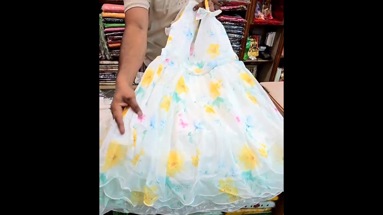 পুজো তে পড়ার  best quality cotton frock ❤️❤️