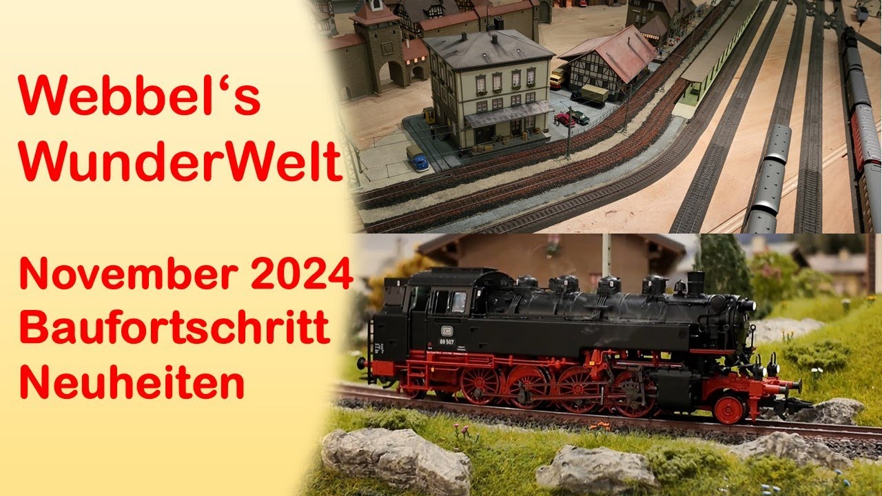 Märklin Modelleisenbahn H0 Update November 2024 Baufortschritt, Speed Cat Plus von KPF-Zeller, Neues