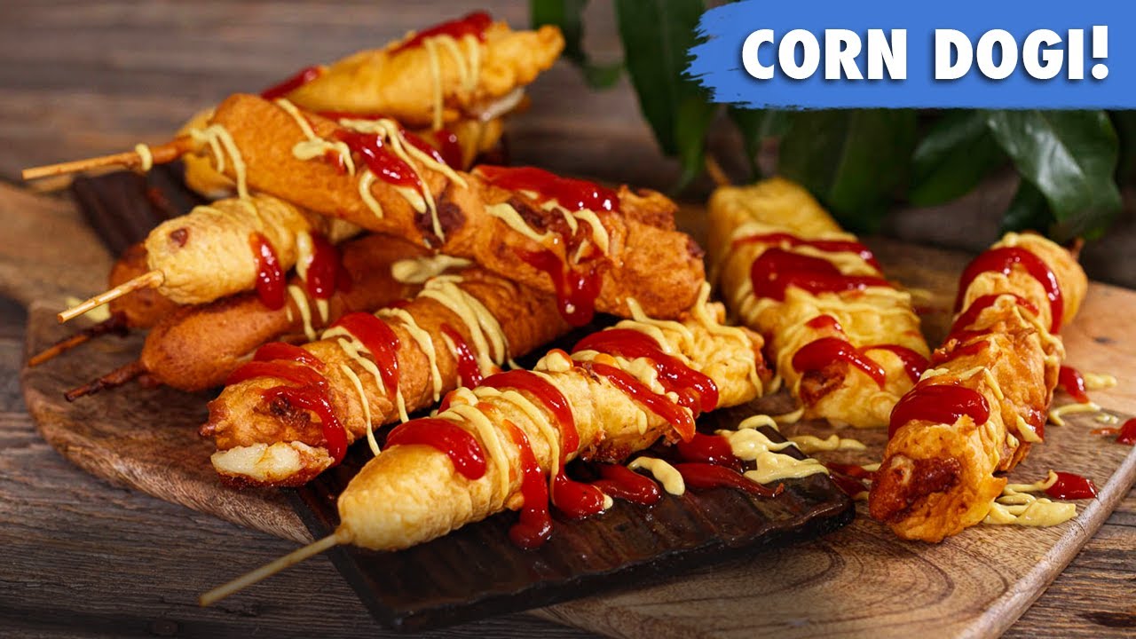 CORN DOGI z SEREM! Banalny przepis na imprezową przekąskę! |  UMAMI