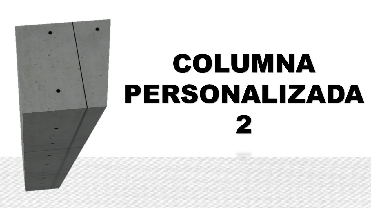 COLUMNA PERSONALIZADA 2- COLUMNA DE BASE IRREGULAR | ARCHICAD.