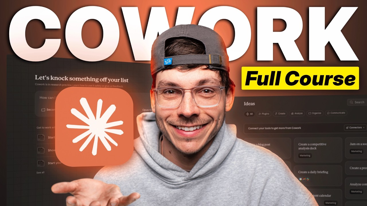 The Ultimate Beginner's Guide to Claude COWORK (2026)