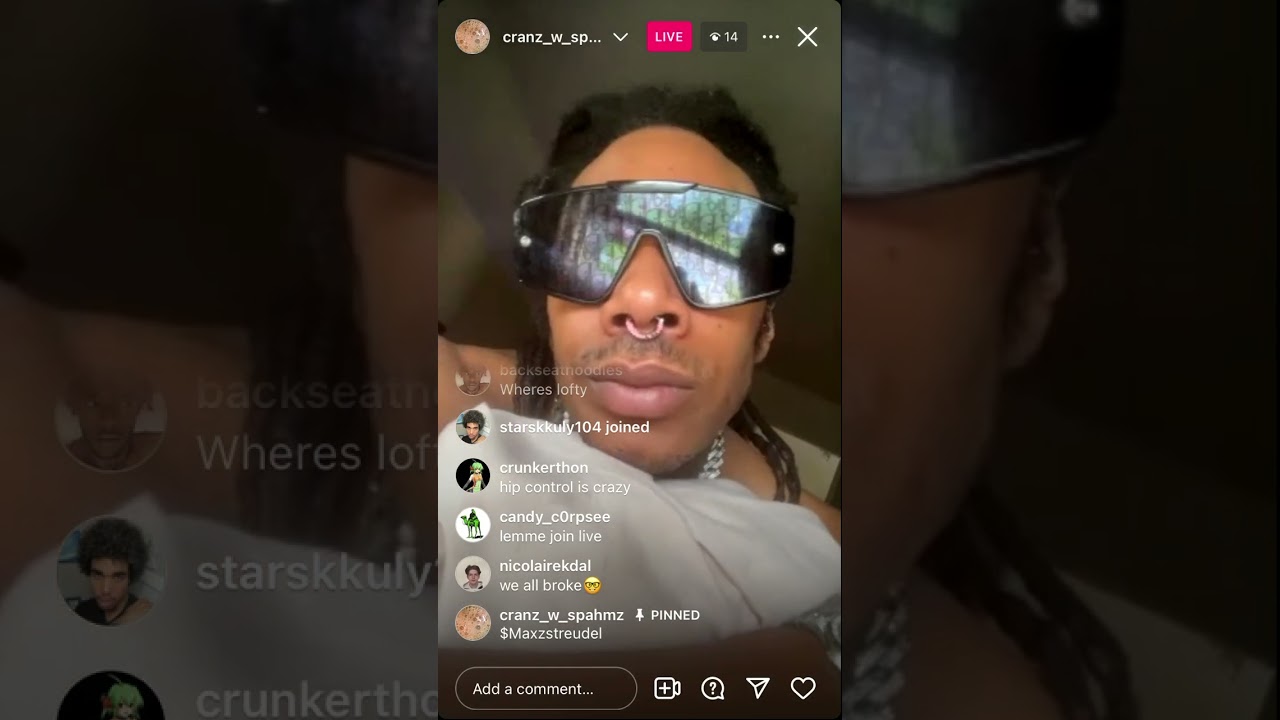 Ruben Slikk Instagram live 6/5/24
