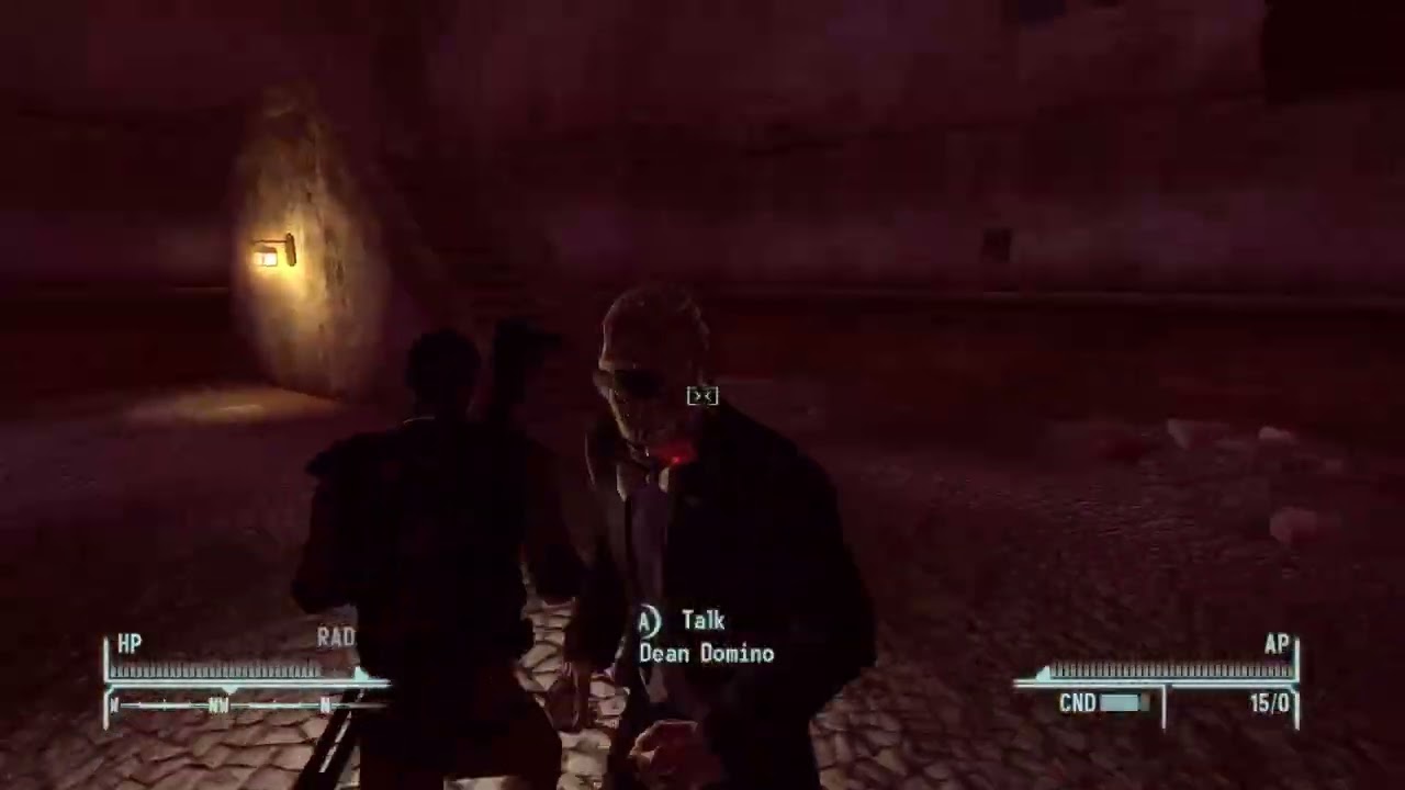 Fallout N3W VEGAS continuing DEAD MONEY TEXAS “FREEZE” STERM ona sundae