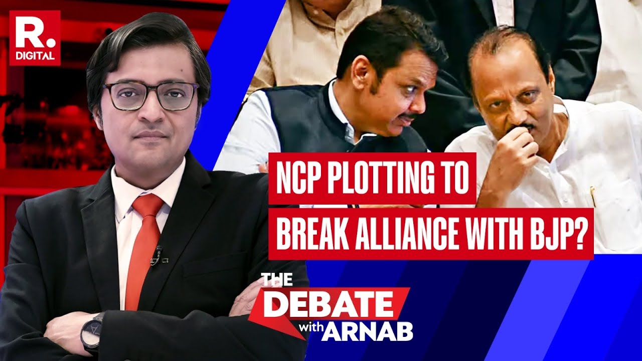 Is NCP Plotting To Break Alliance With BJP By Bringing Back Nawab Malik? Arnab Asks