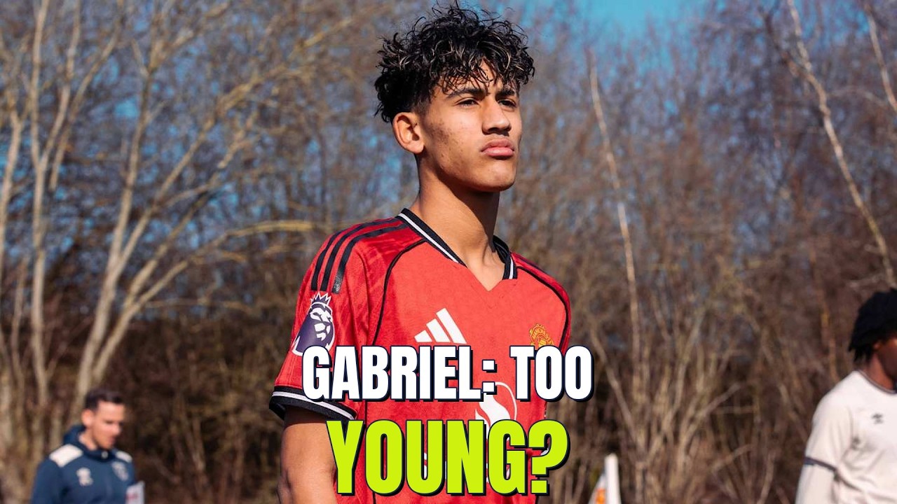 Man Utd's JJ Gabriel: Too Young? U21s vs Real Madrid & Title Race Drama!