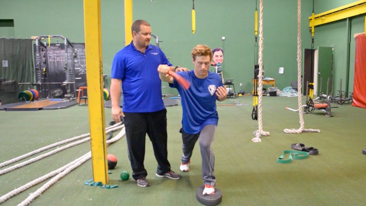Balanced FlexBar Oscillation - Baseball Injury Prevention Exercise