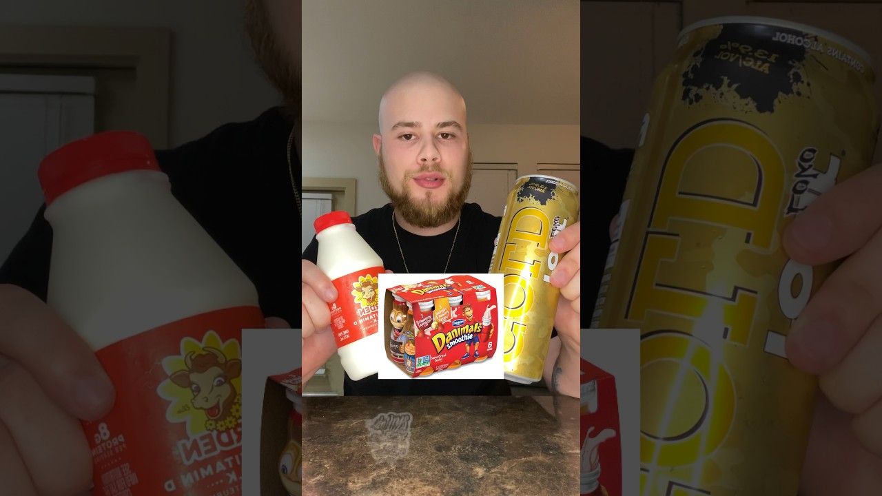 Four Loko Gold & Milk = Danimals!?