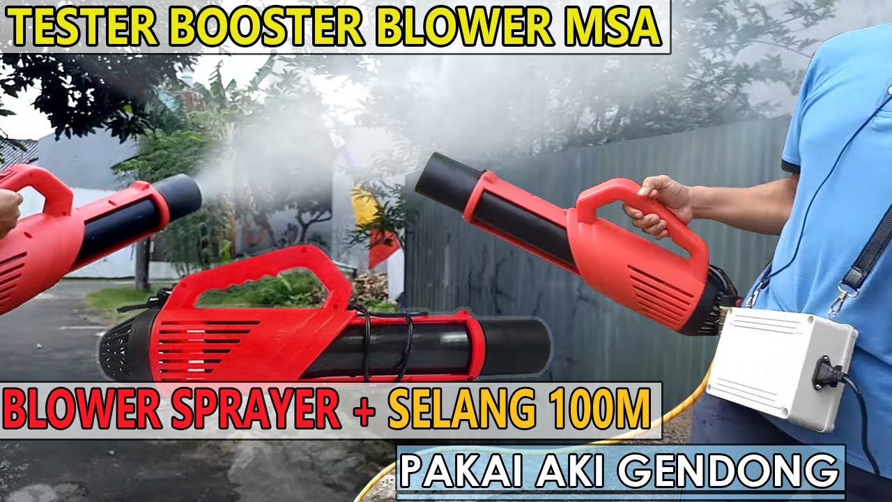 Wuzz... Booster Sprayer Tanpa Sprayer Gendong  Selang 100 Meter