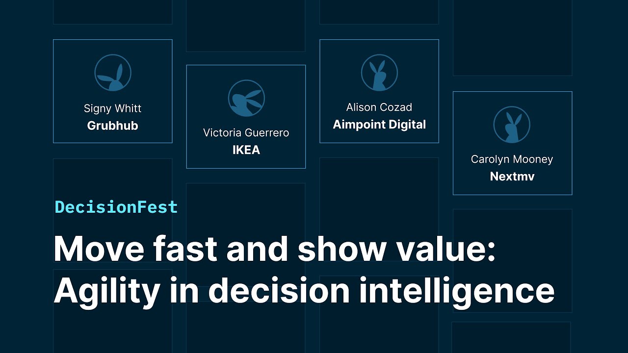 Move fast and show value: Agility in decision intelligence via DecisionOps
