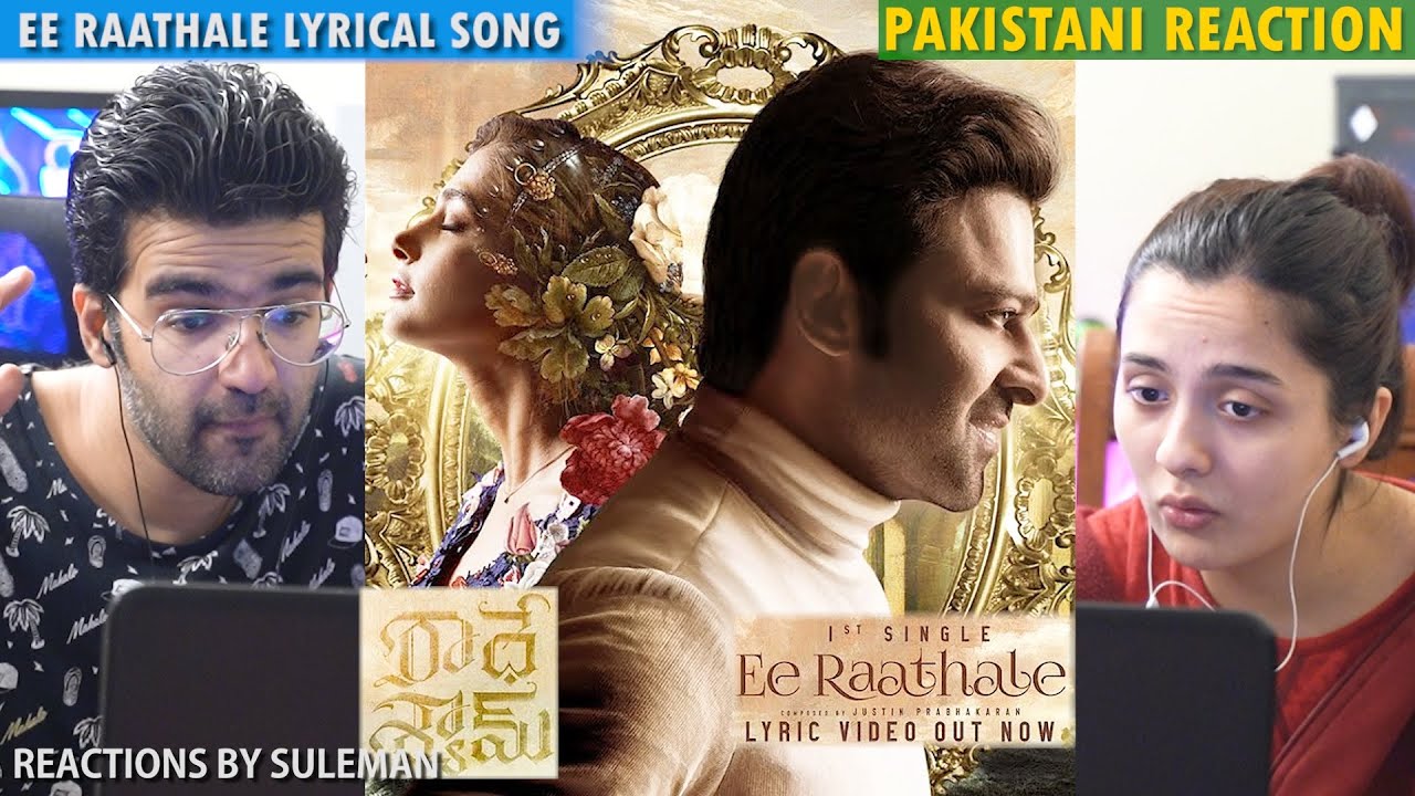 Pakistani Couple Reacts To Ee Raathale Lyrical Video Song | Radhe Shyam | Prabhas,Pooja Hegde