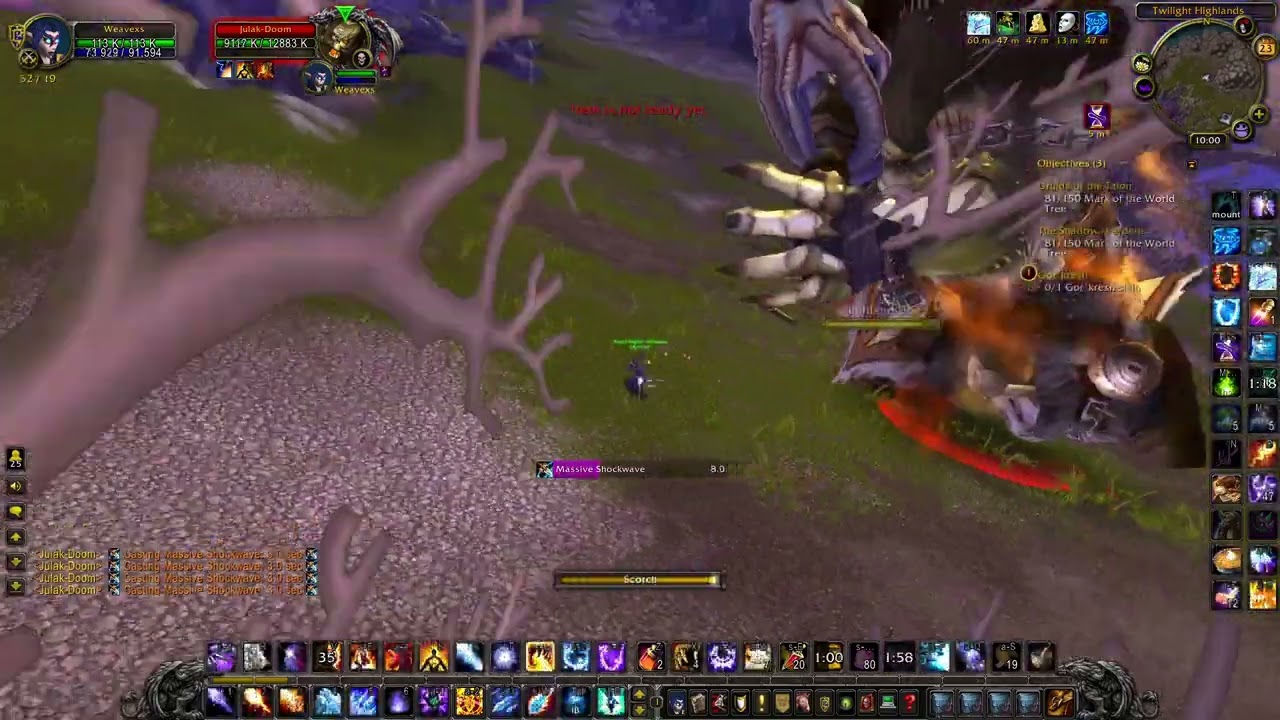 Cata Classic - Julak-Doom worldboss fire mage solo